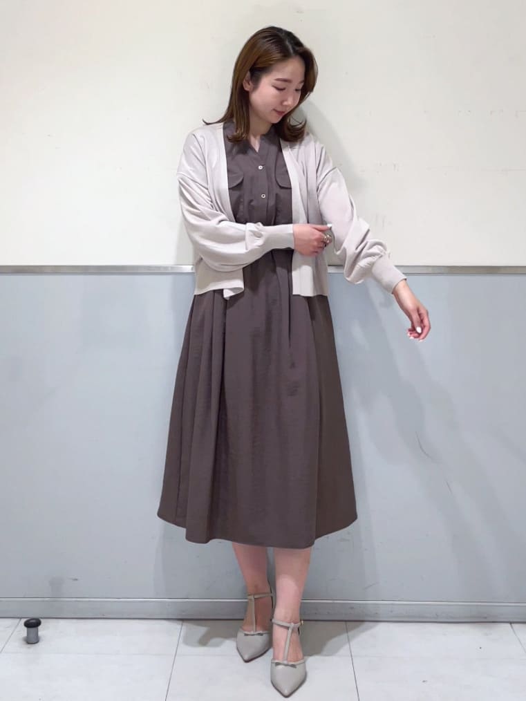 ミーさんの「index｜《7色展開／XS-LLサイズ》ダブルポケットスキッパーシャツワンピース【吸水速乾／防シワ／イージーア」を使ったコーディネート