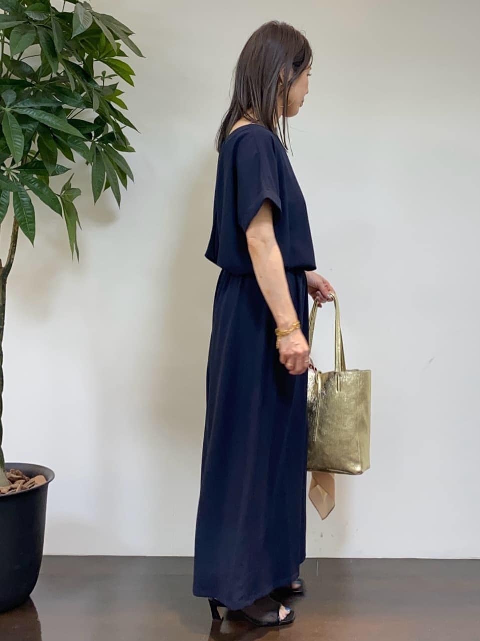 tomoさんの「UNTITLED｜コットンキャミソール」を使ったコーディネート