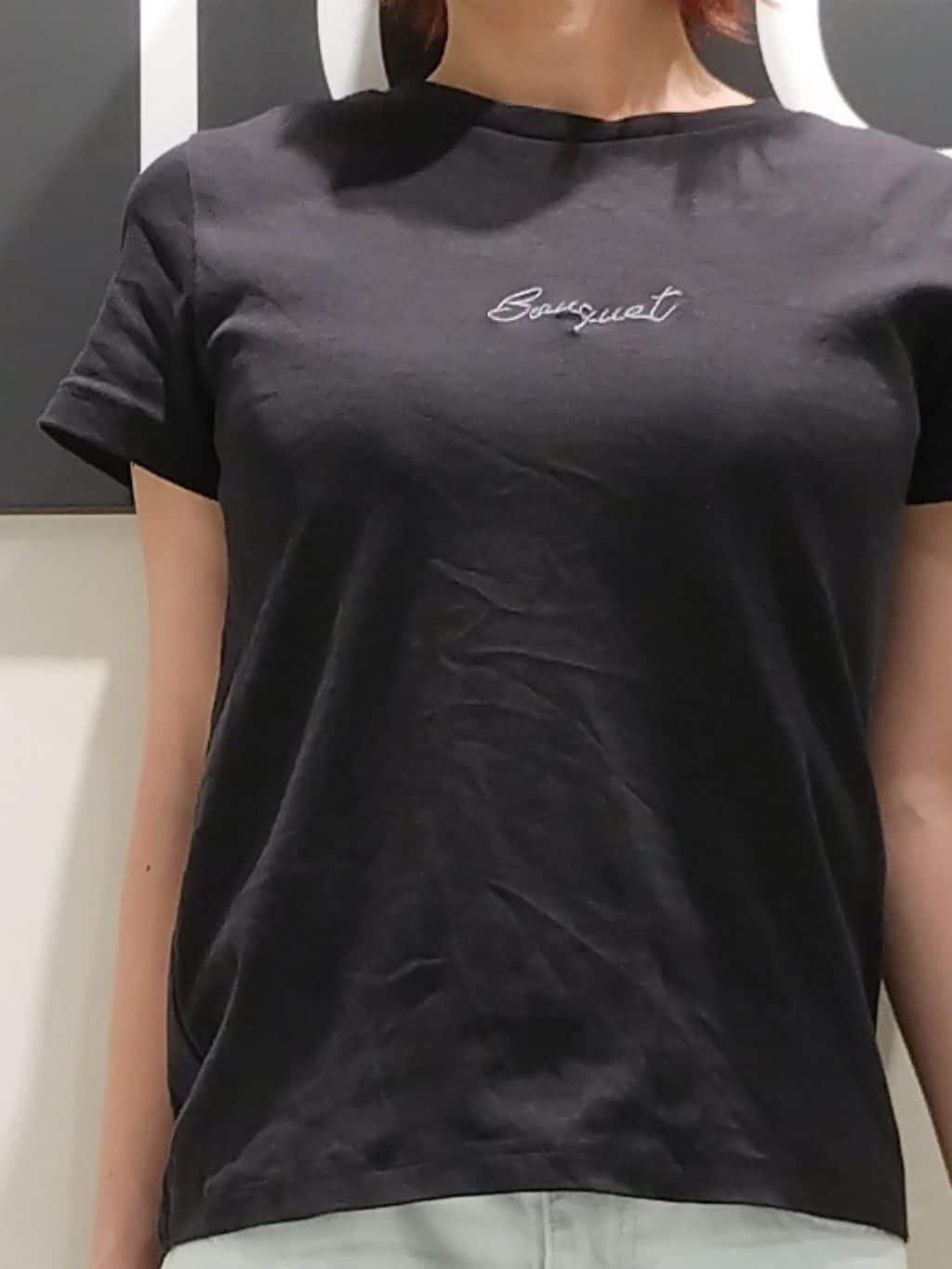 n.さんの「index｜◆ワンポイントロゴ刺繍Tシャツ【UV／接触冷感／洗濯機洗い可】」を使ったコーディネート