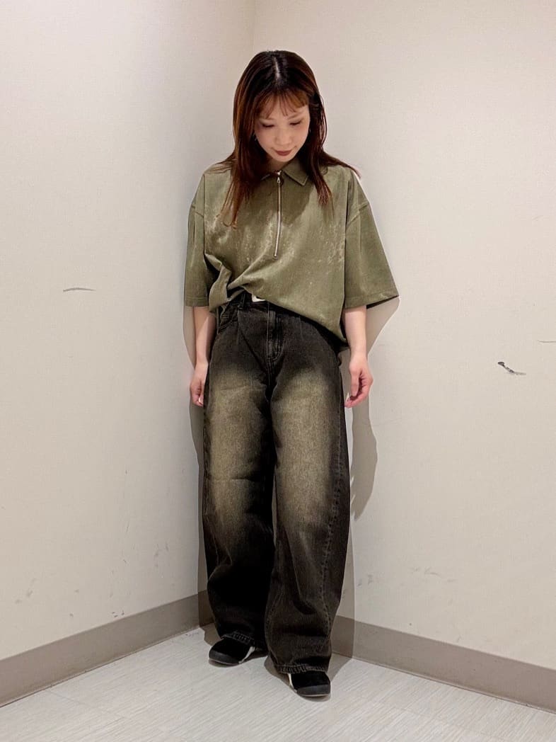S.A.Oさんの「tk.TAKEO KIKUCHI｜◆ヴィンテージライクハーフジップポロシャツ」を使ったコーディネート