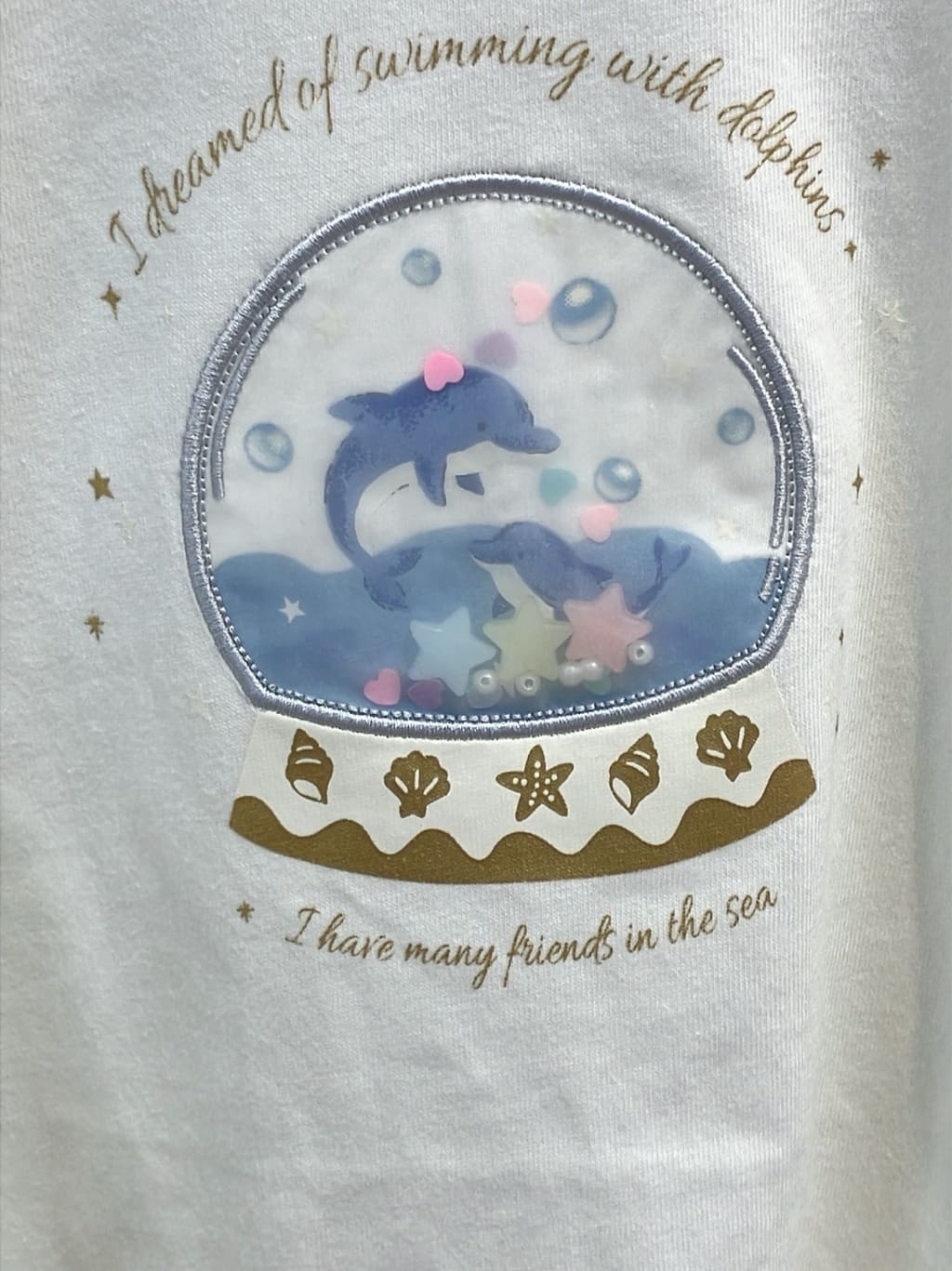 蒼さんの「SHOO･LA･RUE｜◆【洗える/100-150cm】スカラップ使いがキュートな デニムジャンドレ」を使ったコーディネート
