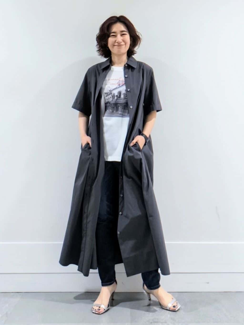 ミズタさんの「UNTITLED｜【Healthy DENIM&times;UNTITLED】別注 R Mrytle（リマートル）テーパードデニム」を使ったコーディネート