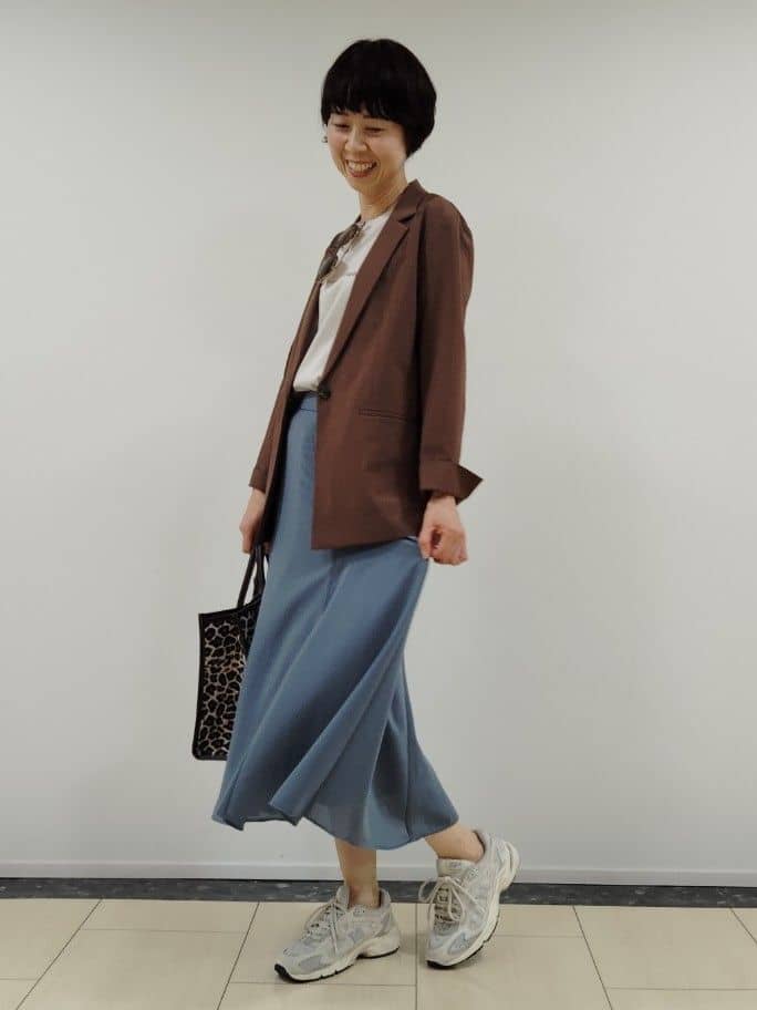 KATAさんの「Reflect｜◆【マシンウォッシュ可／セットアップ可／通勤におすすめ】ドライタッチジャケット」を使ったコーディネート