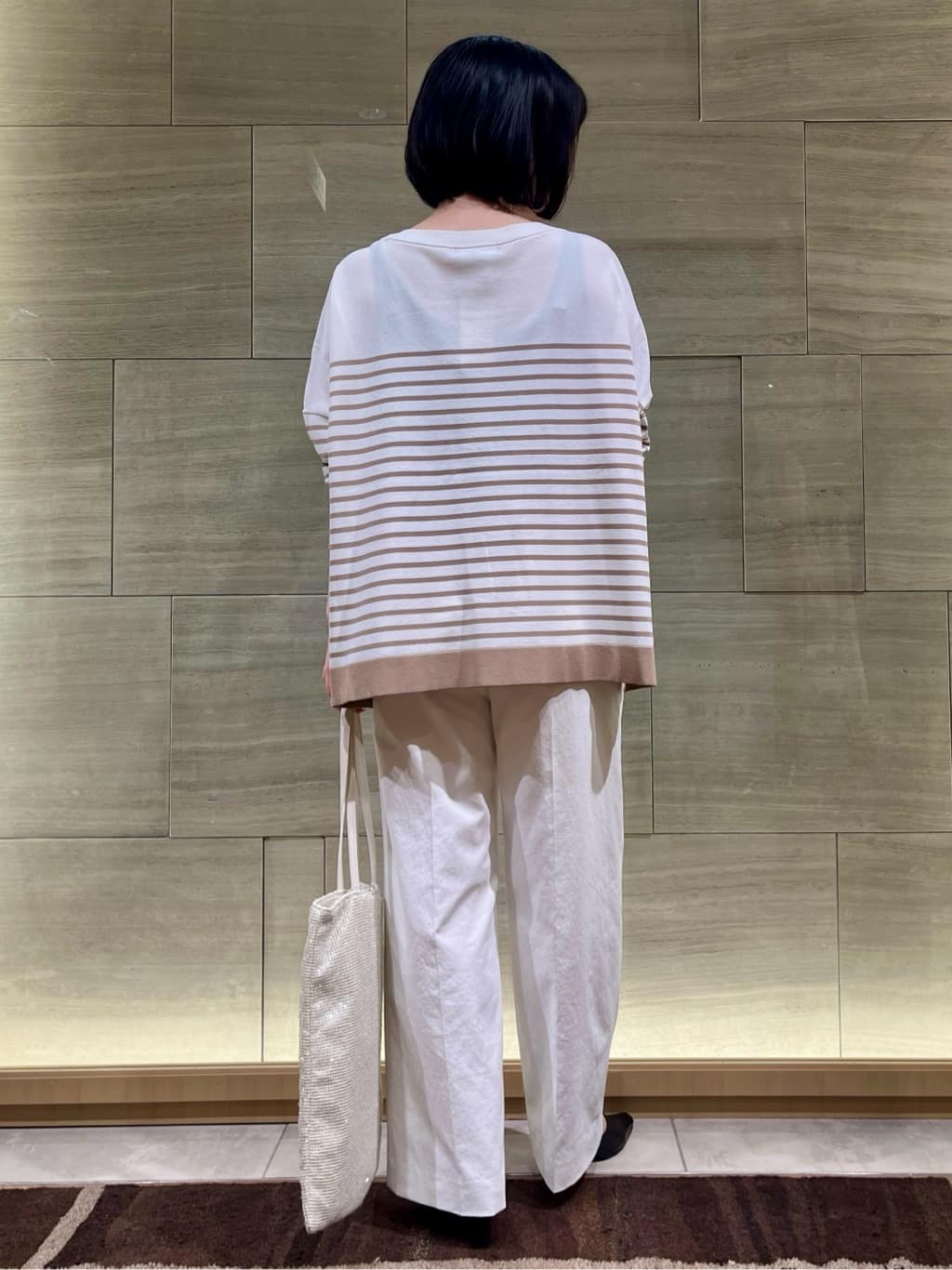 ちりんさんの「UNTITLED｜◆【体型カバー/透けにくい】ワイドシルエットニット」を使ったコーディネート