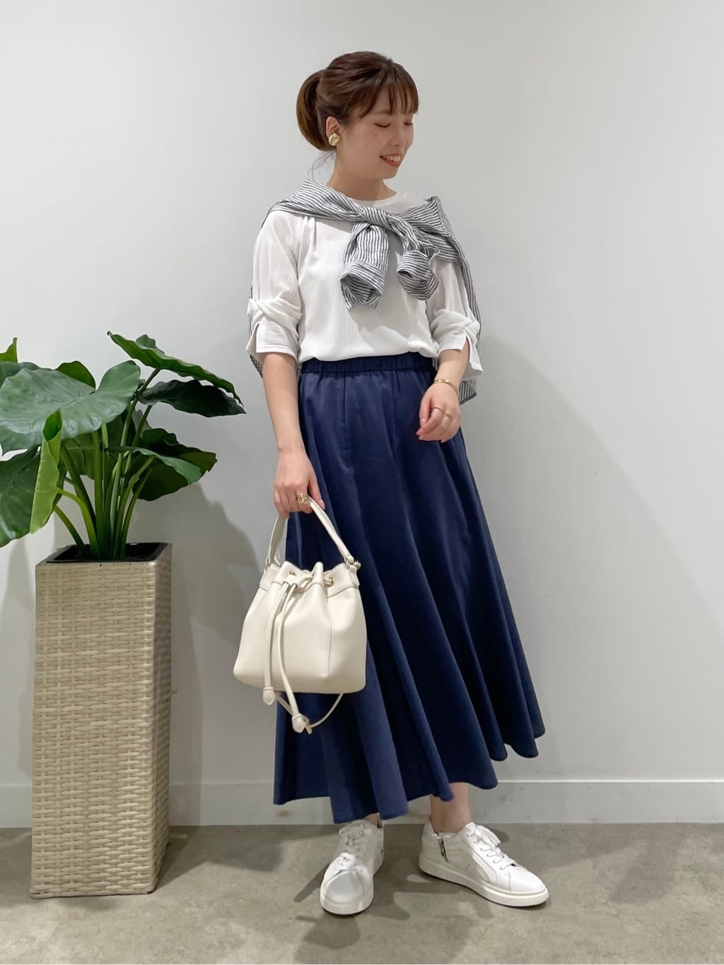 ねねさんの「INDIVI｜」を使ったコーディネート