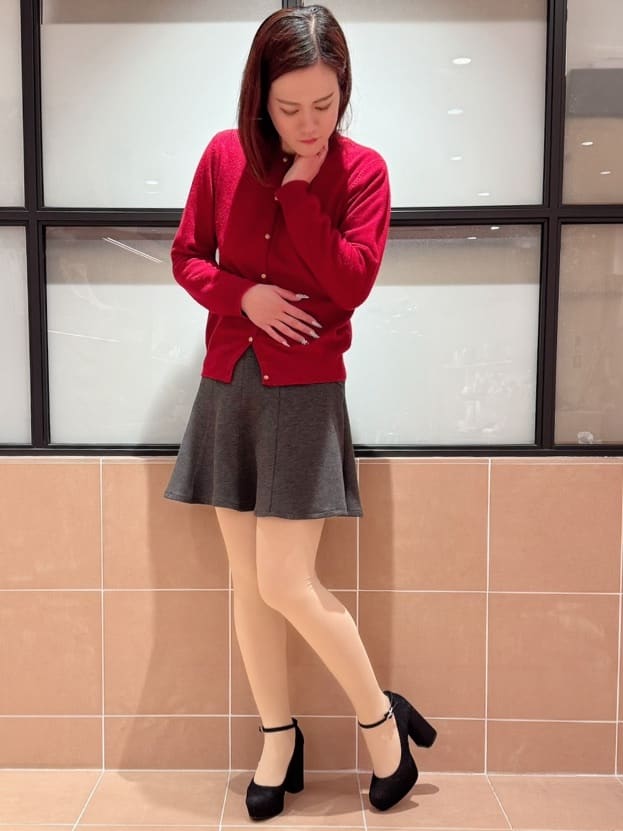 すみれさんの「ESPERANZA｜チャンキーヒール厚底パンプス」を使ったコーディネート