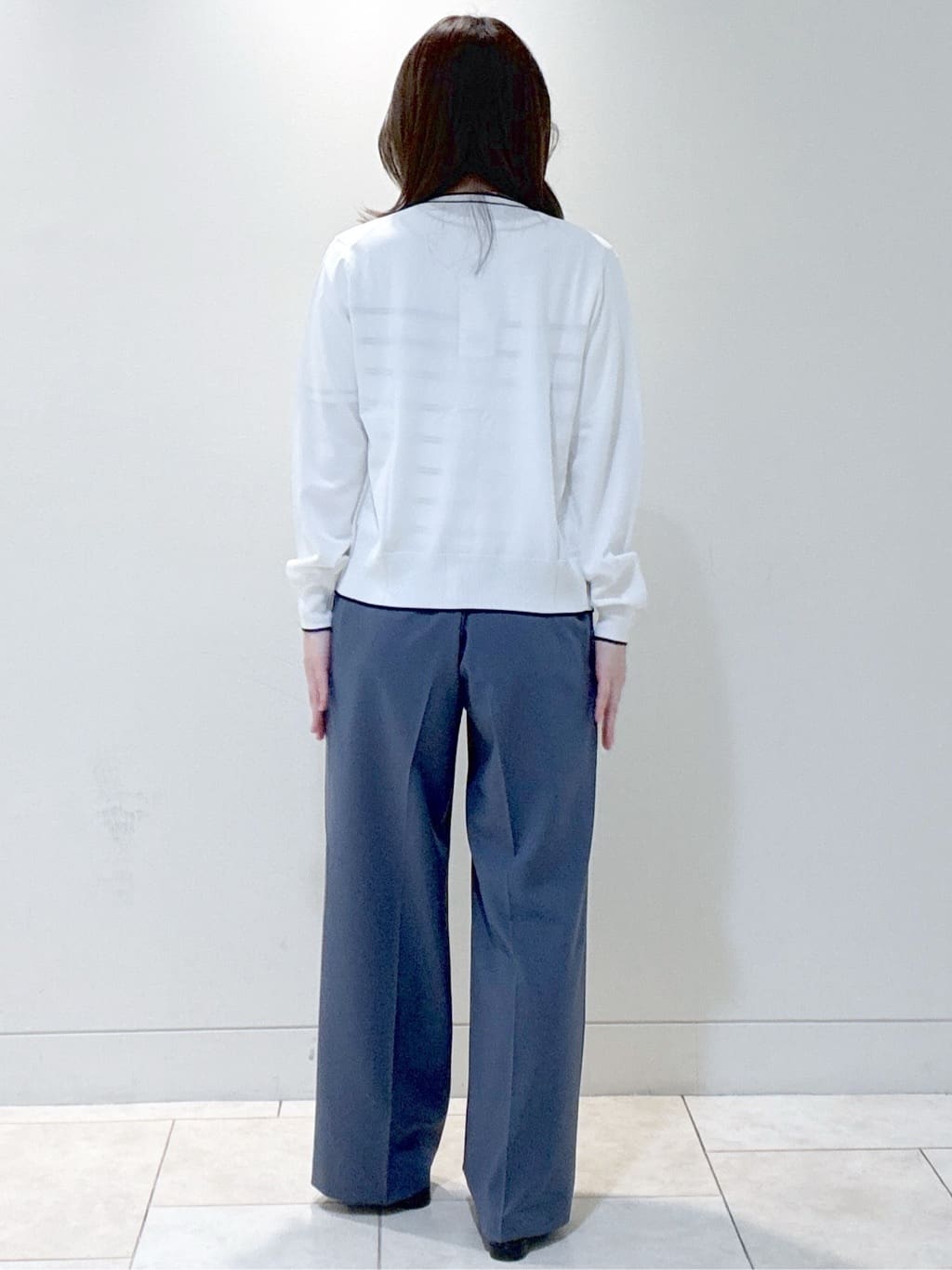 S&auml;K&iuml;さんの「Reflect｜◆【手洗い可／アンサンブル可】バイカラーカーディガン」を使ったコーディネート