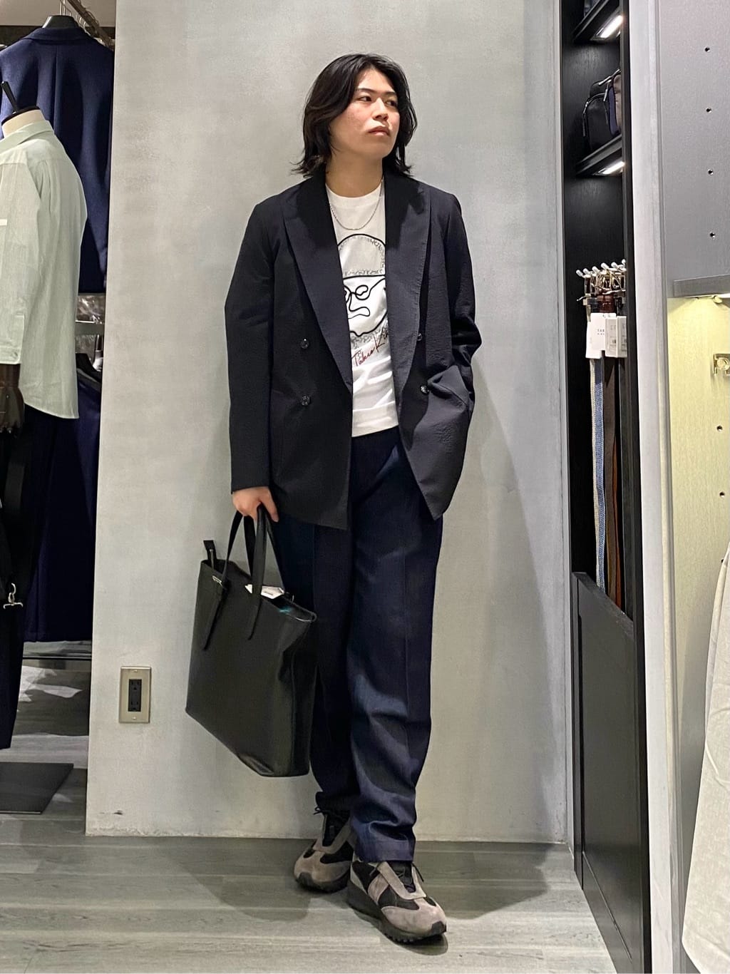 nishiさんの「TAKEO KIKUCHI｜」を使ったコーディネート