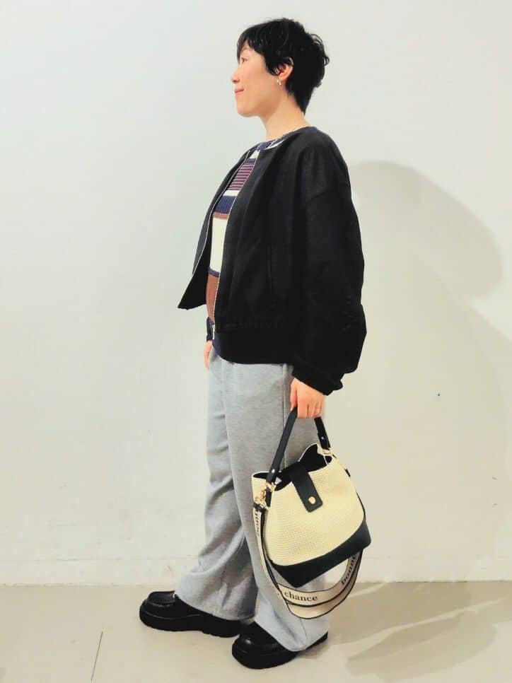 kodamaさんの「THE SHOP TK｜◆パナマメッシュブルゾン【洗える】」を使ったコーディネート
