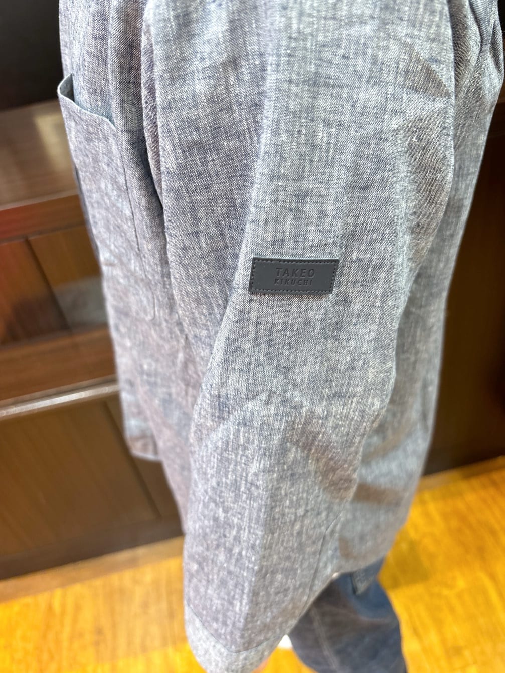 KEIさんの「TAKEO KIKUCHI｜【モンスターストレッチ】日本製 ウォッシュド デニムパンツ」を使ったコーディネート