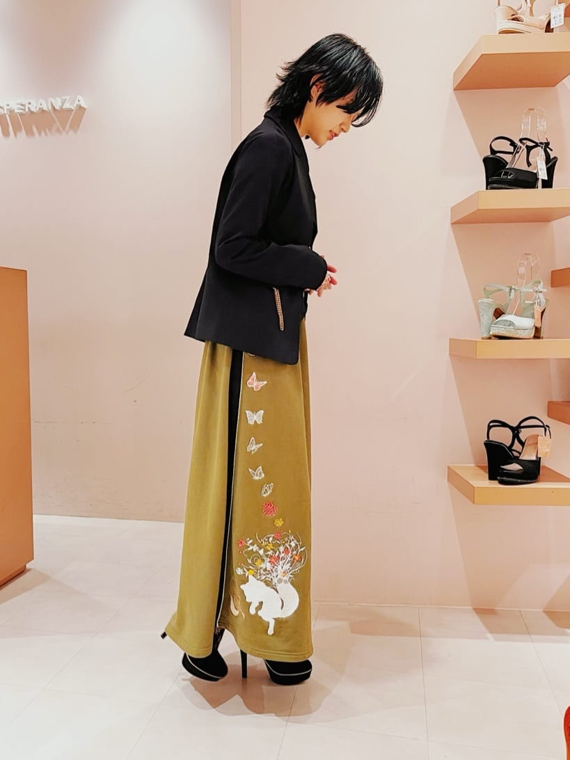 MIGIさんの「ESPERANZA｜2WAY超ハイヒール厚底パンプス」を使ったコーディネート