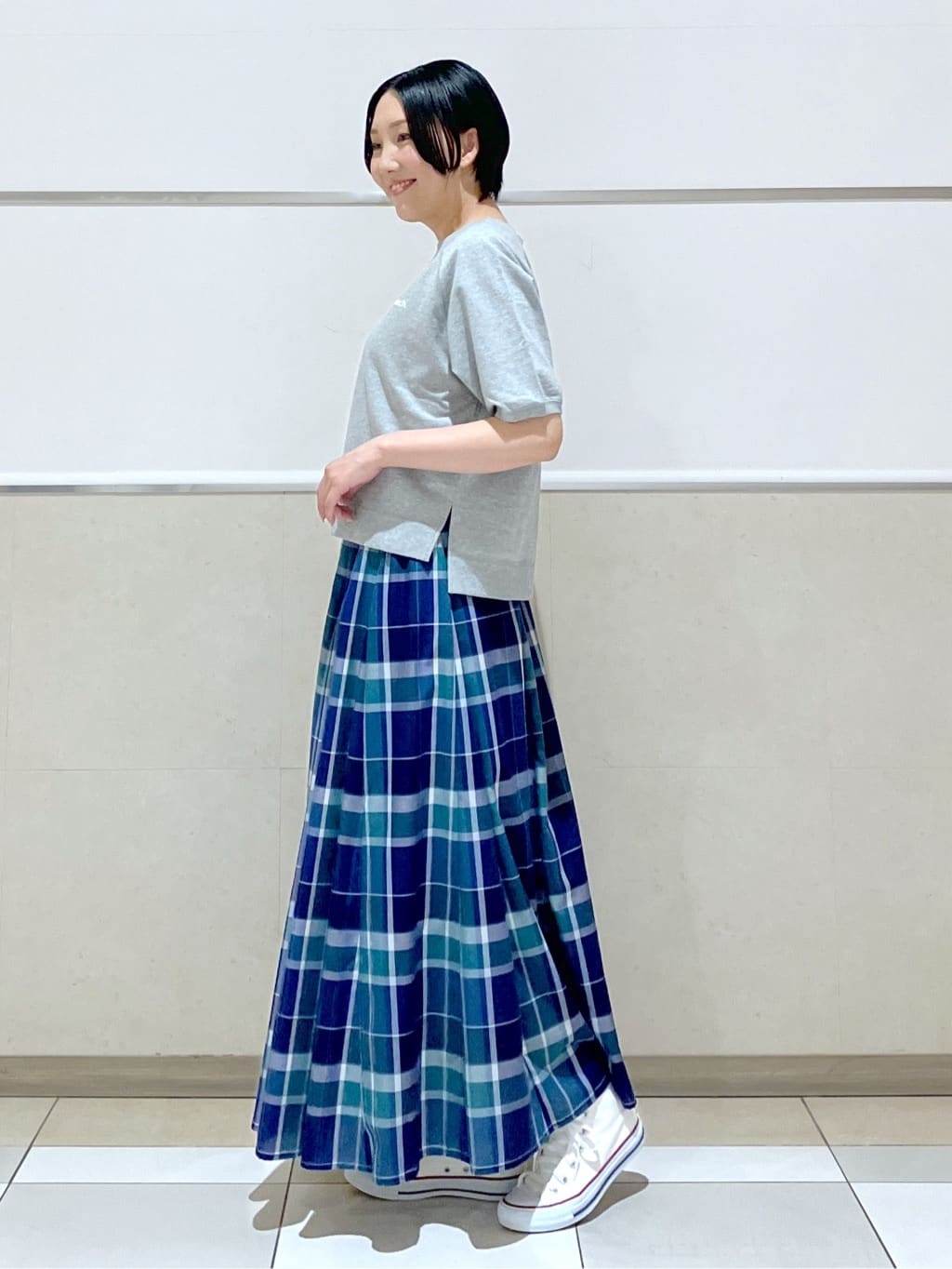 eriko さんの「Dessin｜【CONVERSE/コンバース】ハイカット」を使ったコーディネート