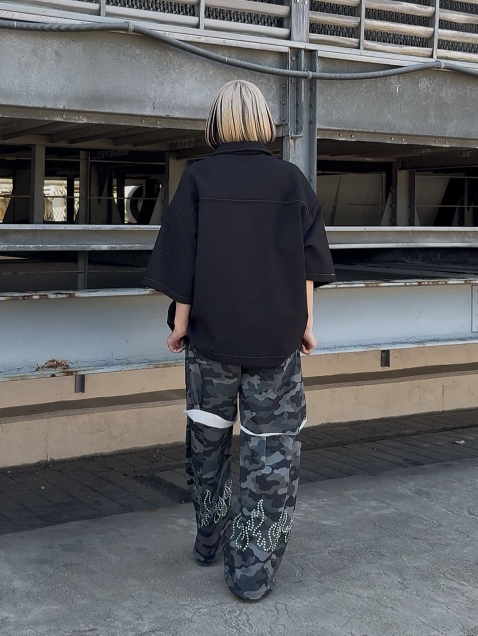 川本葵さんの「tk.TAKEO KIKUCHI｜◆K&rsquo;PJT by AOI 『Lightweight Pants』」を使ったコーディネート