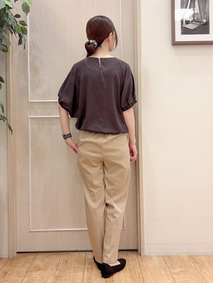 みぞさんさんの「SHOO･LA･RUE｜◆【高レビュー】洗えてサラサラ ニットパンプス」を使ったコーディネート