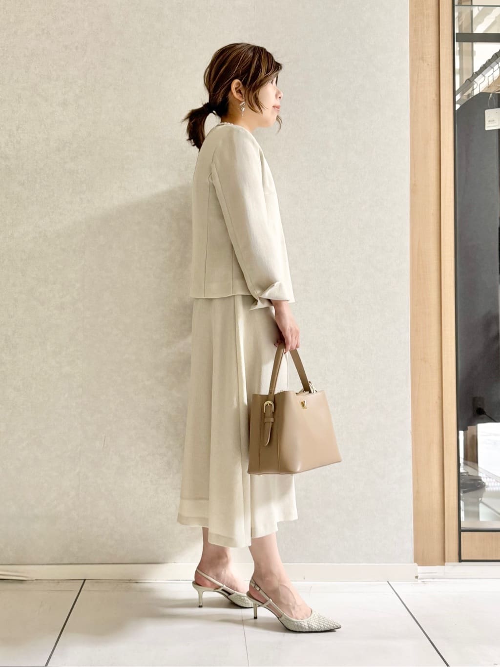 sayuさんの「UNTITLED｜【セレモニー】淡水パールショートネック」を使ったコーディネート