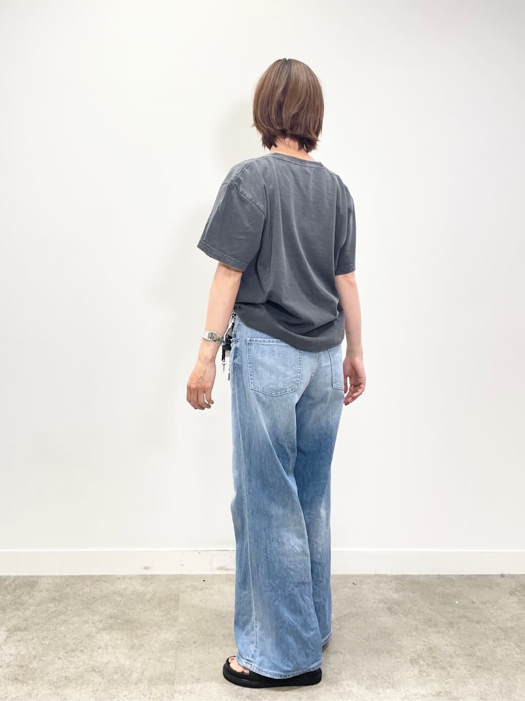 KAYOさんの「UNTITLED｜【本革 旬トレンド】ナローベルト」を使ったコーディネート