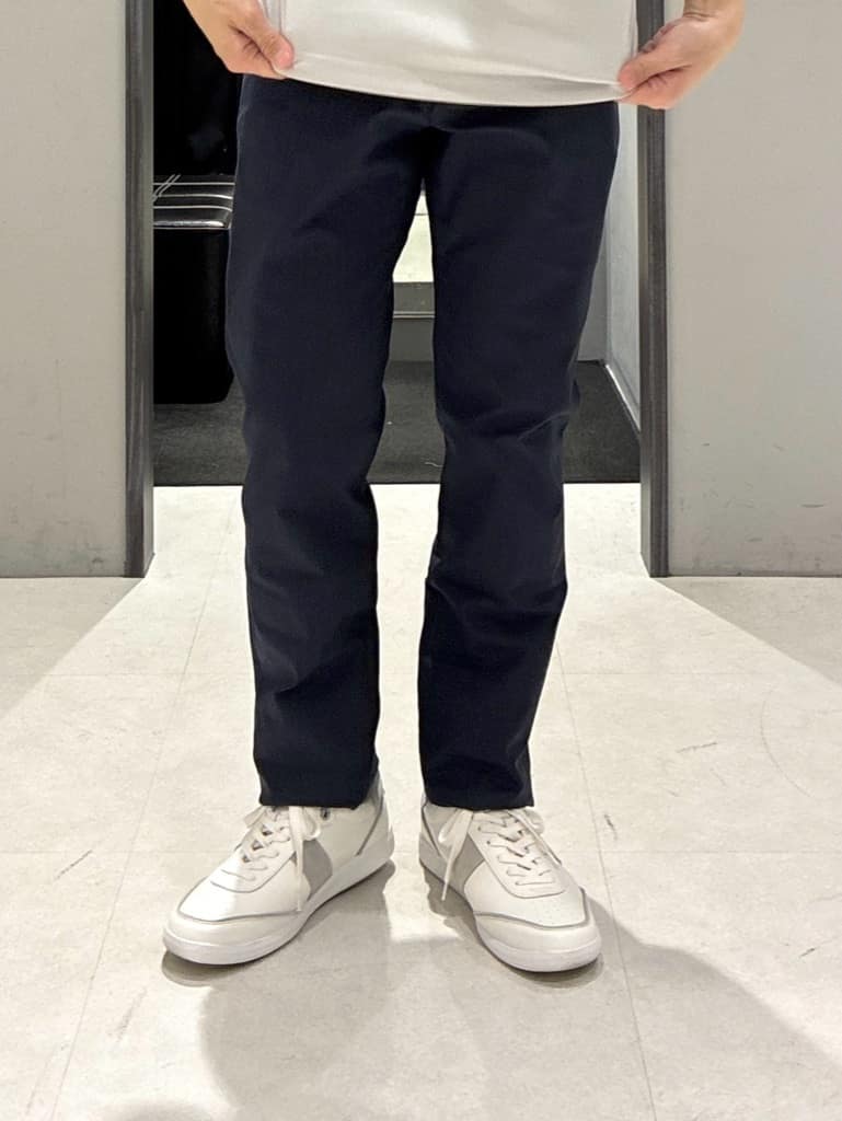 わいずみさんの「TAKEO KIKUCHI｜【抗菌防臭/シーズンレス】シアサッカー ジャージシャツ」を使ったコーディネート