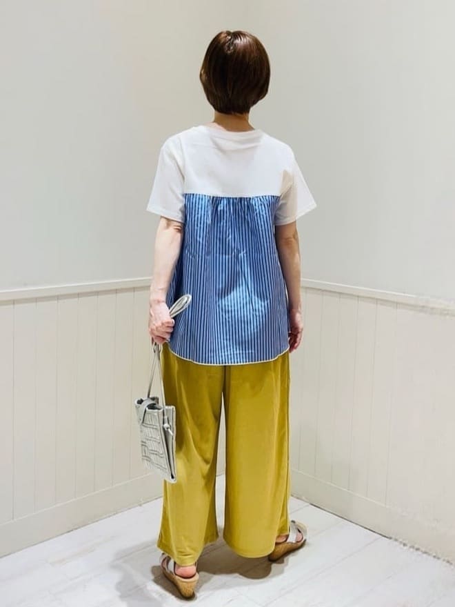 あきさんの「SHOO･LA･RUE｜◆プリーツミニショルダーバッグ」を使ったコーディネート