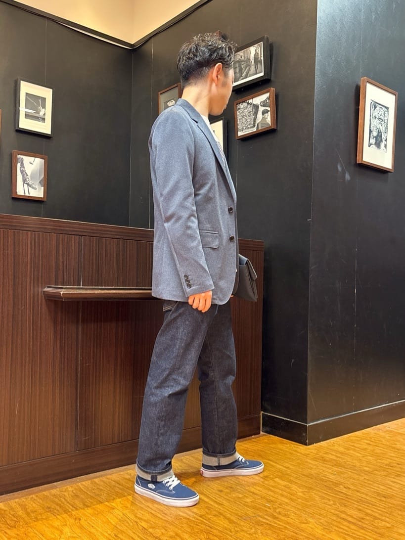 KEIさんの「TAKEO KIKUCHI｜【モンスターストレッチ】日本製 ワンウォッシュ デニムパンツ」を使ったコーディネート