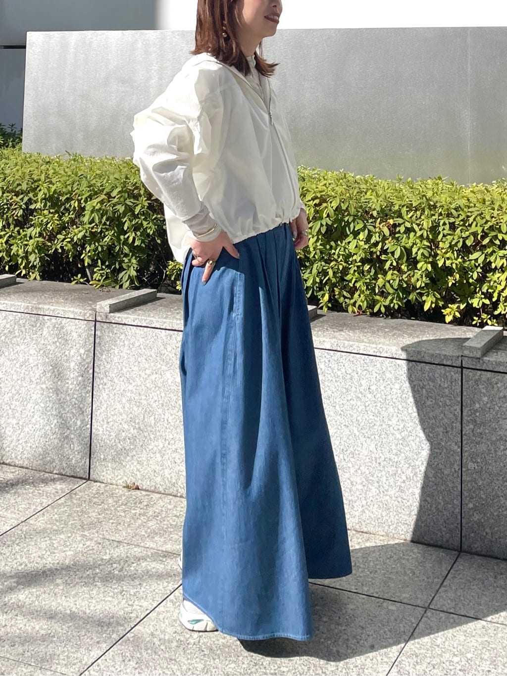 ねねさんの「INDIVI｜」を使ったコーディネート