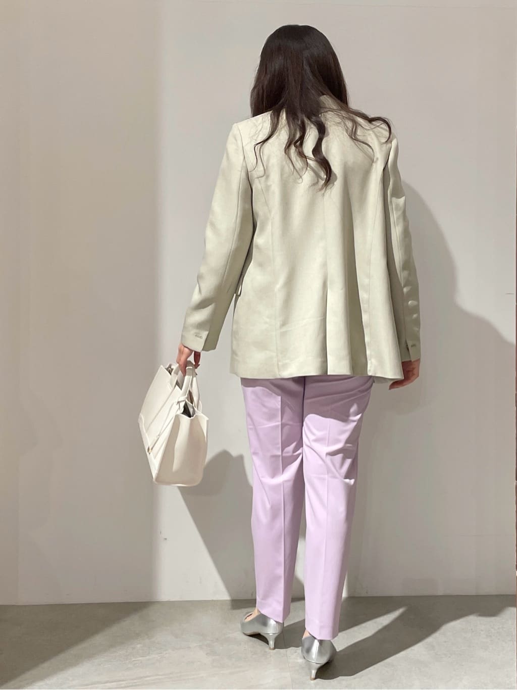 kanahoさんの「OPAQUE.CLIP｜◆《6色展開》シアーボーダーフレアスリーブニット【洗濯機洗い可】」を使ったコーディネート