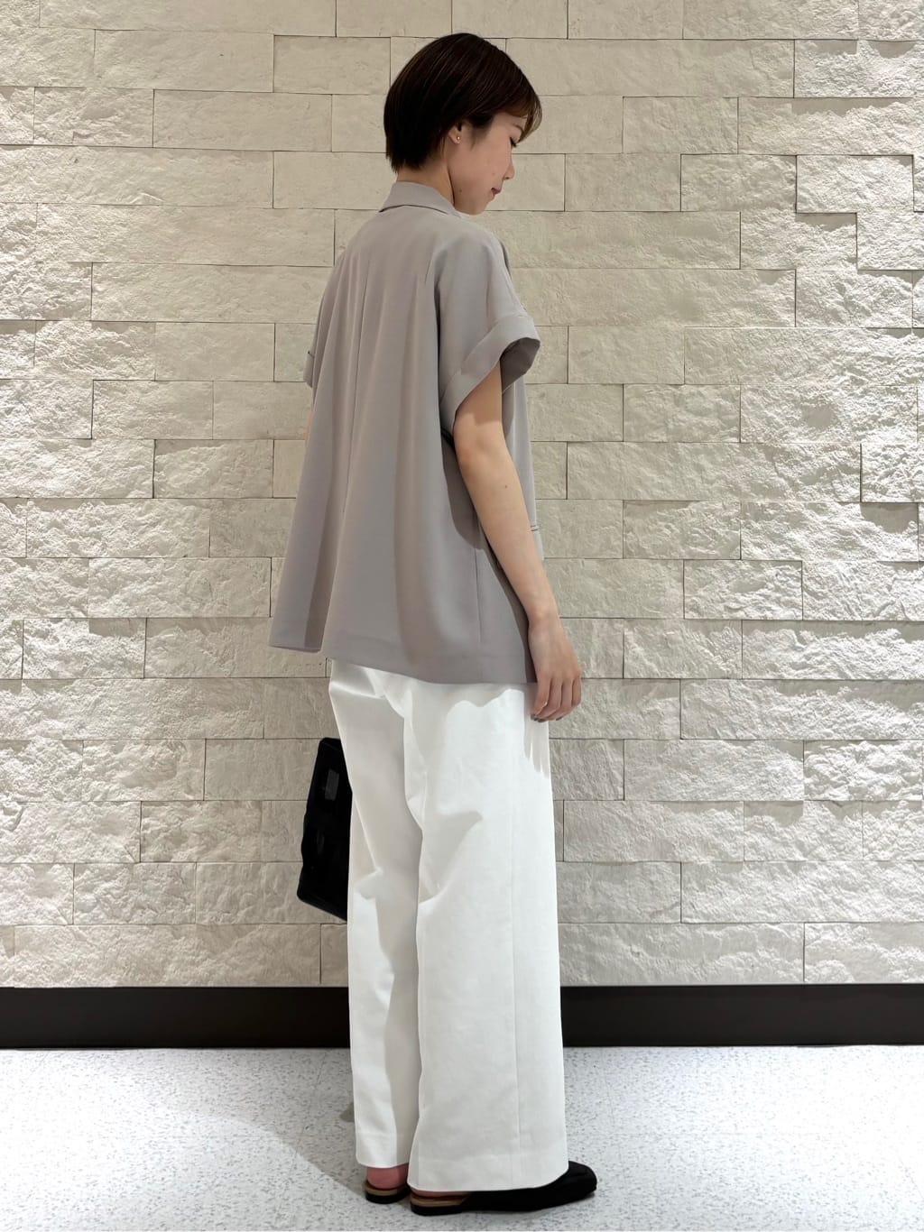 mioさんの「UNTITLED｜◆【11色展開/コットン100/アンサンブル可能】 プルオーバーニット」を使ったコーディネート