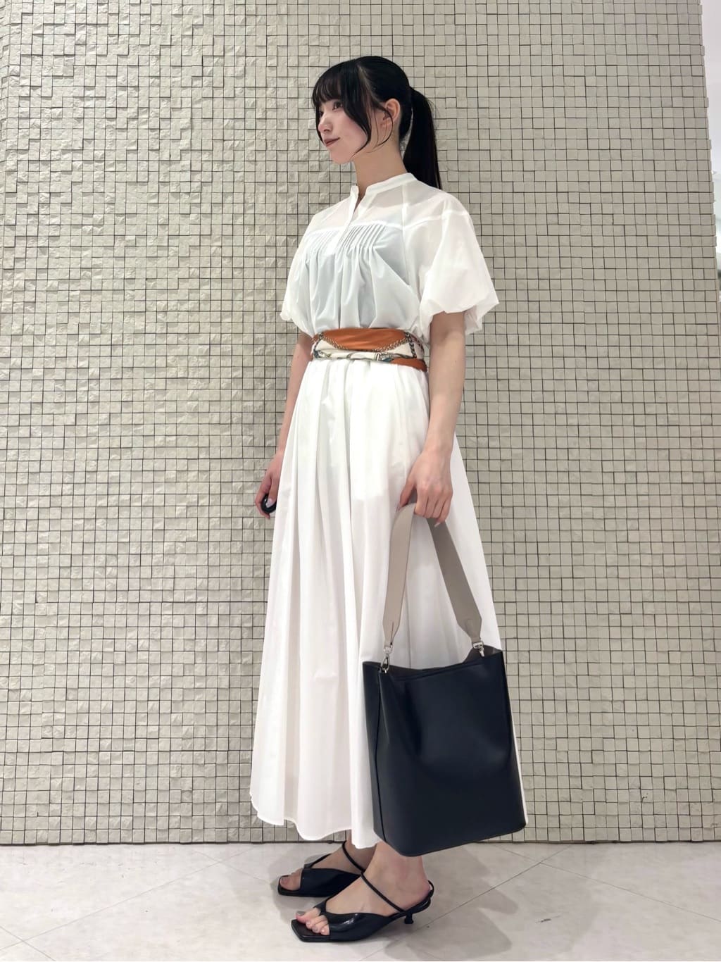 ibukiさんの「INDIVI｜◆【通気性◎撥水／UV／SETUP可能】アクティブブラウス」を使ったコーディネート