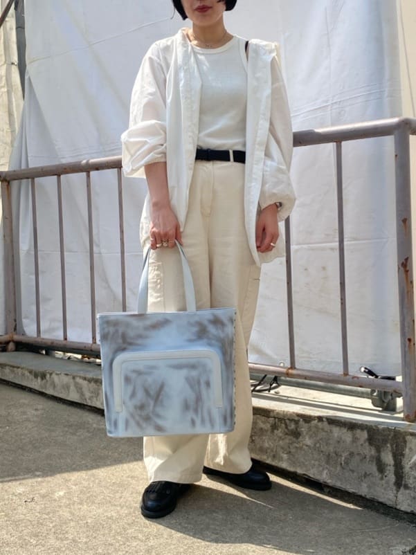 Uさんの「HIROKO HAYASHI｜◆GELA（ジェーラ）トートバッグ」を使ったコーディネート