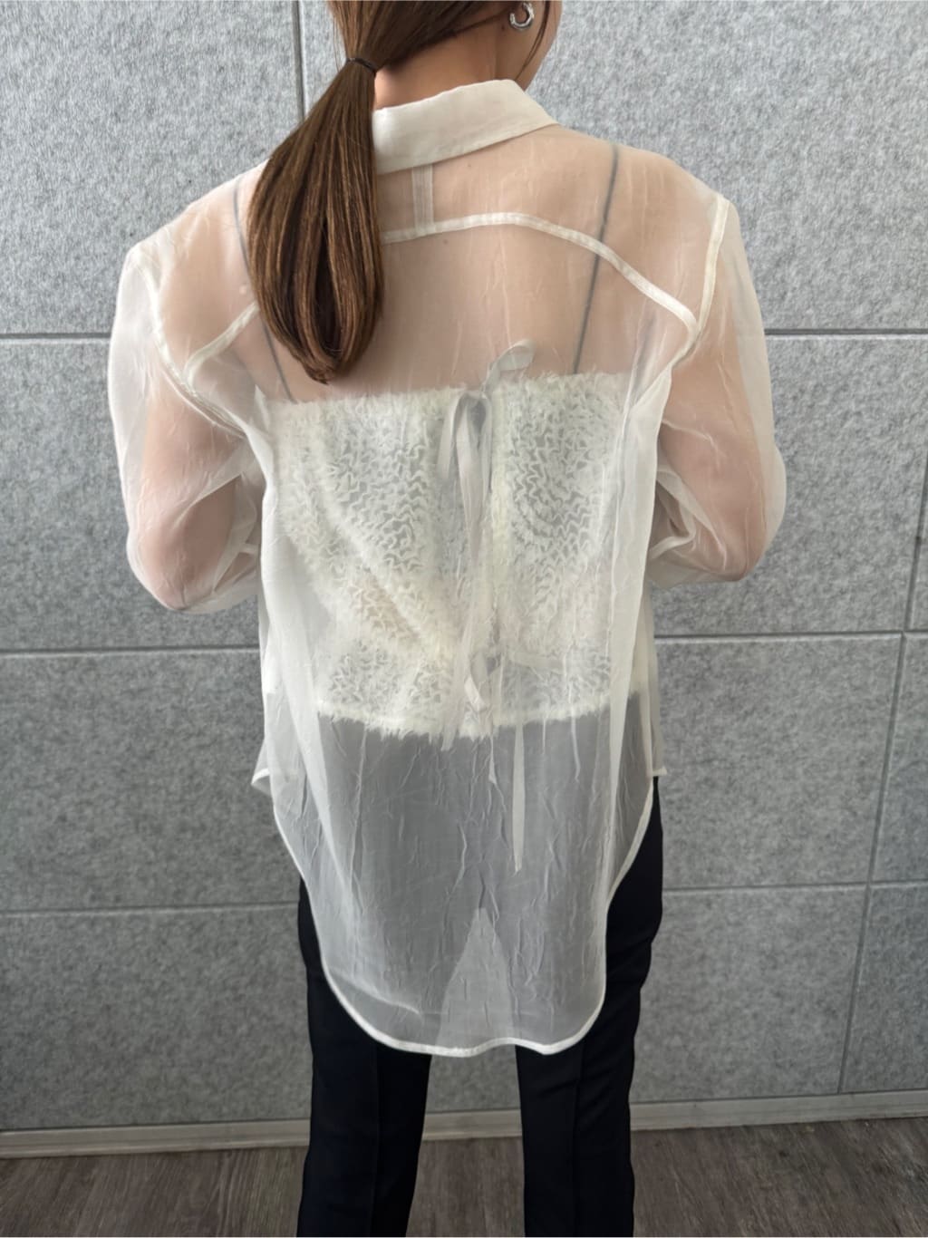 designer yukaさんの「CODE A｜tony bianco｜MIA mesh flat」を使ったコーディネート