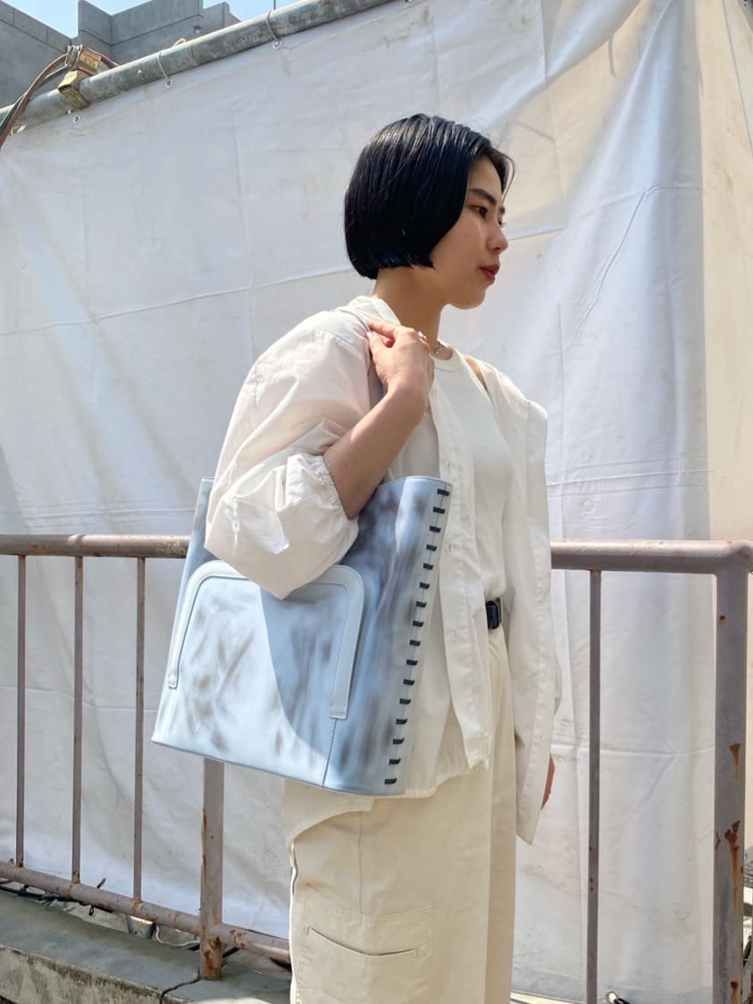 Uさんの「HIROKO HAYASHI｜◆GELA（ジェーラ）トートバッグ」を使ったコーディネート