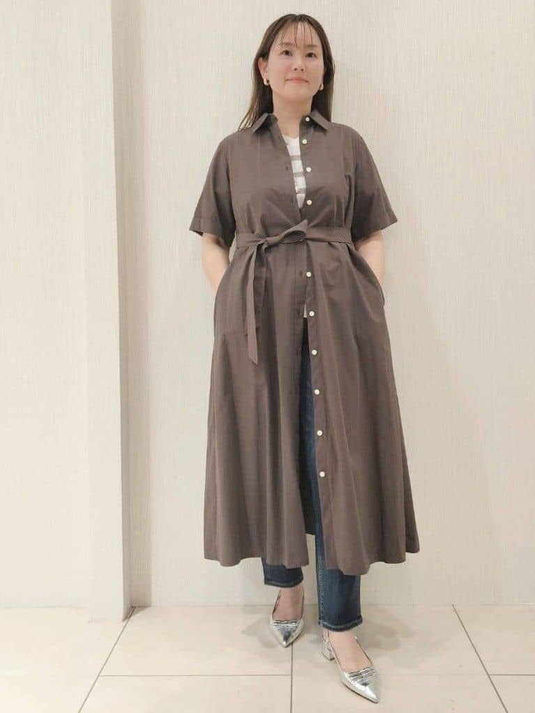 naokoさんの「UNTITLED｜【Healthy DENIM&times;UNTITLED】別注 R Mrytle（リマートル）テーパードデニム」を使ったコーディネート