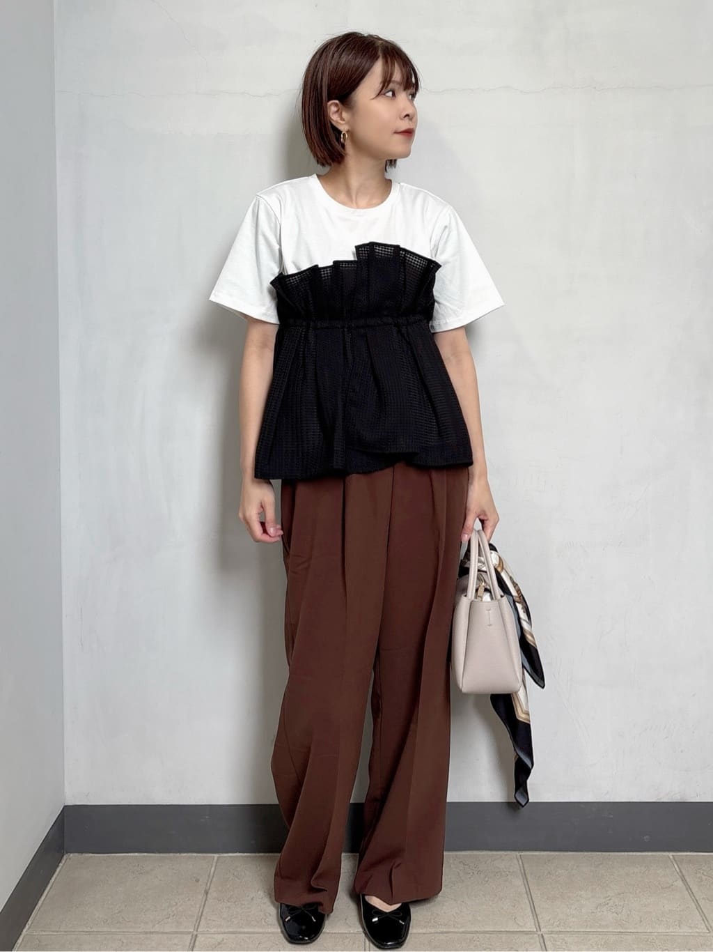 Ariさんの「OPAQUE.CLIP｜【定番/6color】名品フラットバレエシューズ」を使ったコーディネート
