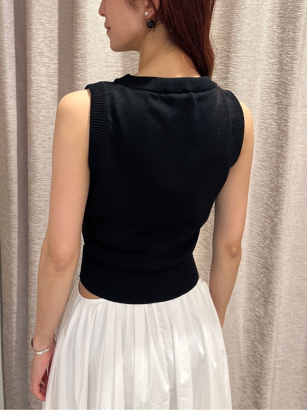 Rielさんの「CODE A｜design knit tank」を使ったコーディネート