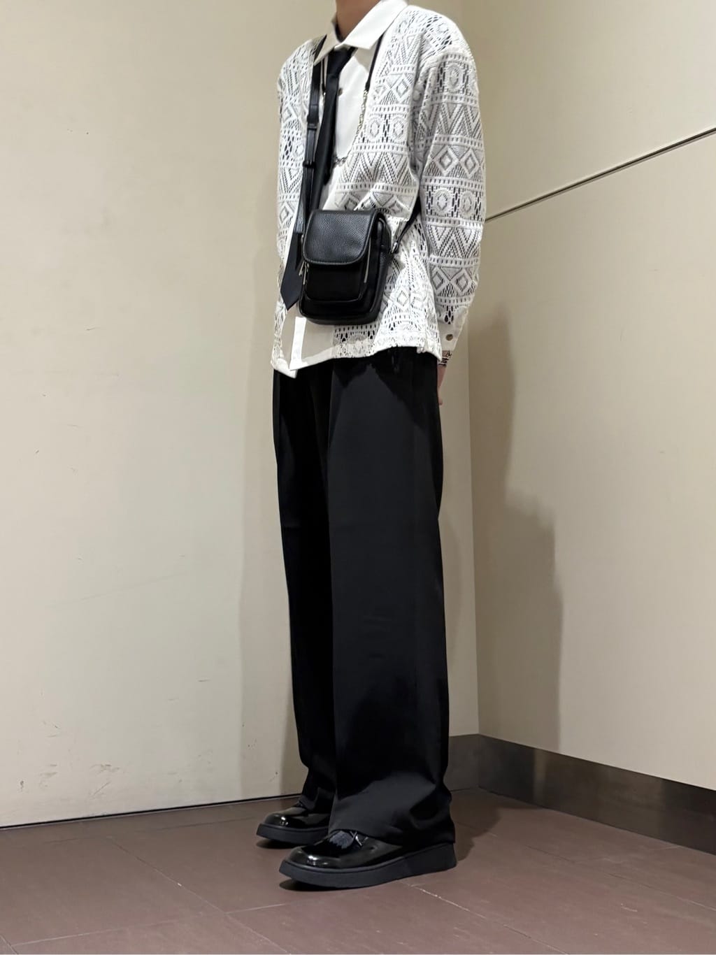 Nさんの「tk.TAKEO KIKUCHI｜◆バレルシルエットスラックス」を使ったコーディネート