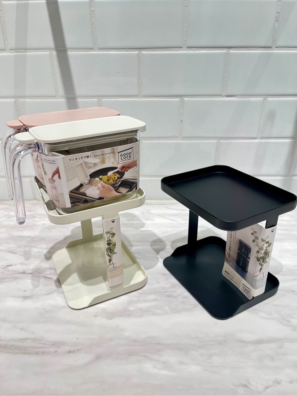 ぐっちさんの「212 KITCHEN STORE｜調味料ポット グレイッシュピンク ＜marna マーナ＞」を使ったコーディネート