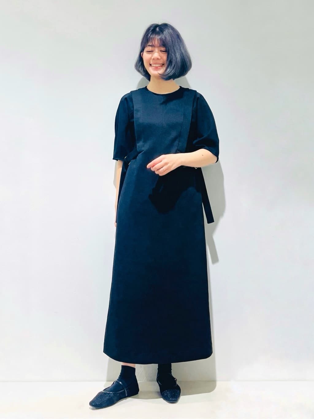 Fujiharuさんの「grove｜◆ポンチジャージマキシワンピ」を使ったコーディネート