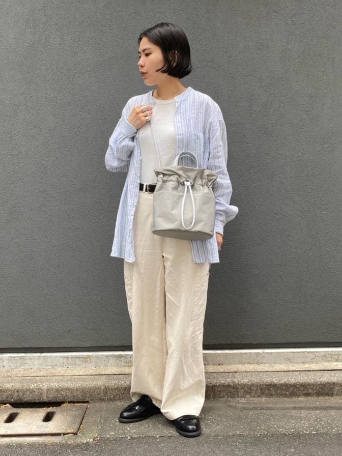 Uさんの「HIROKO HAYASHI｜LUINI（ルイーニ）ショルダーバッグ」を使ったコーディネート