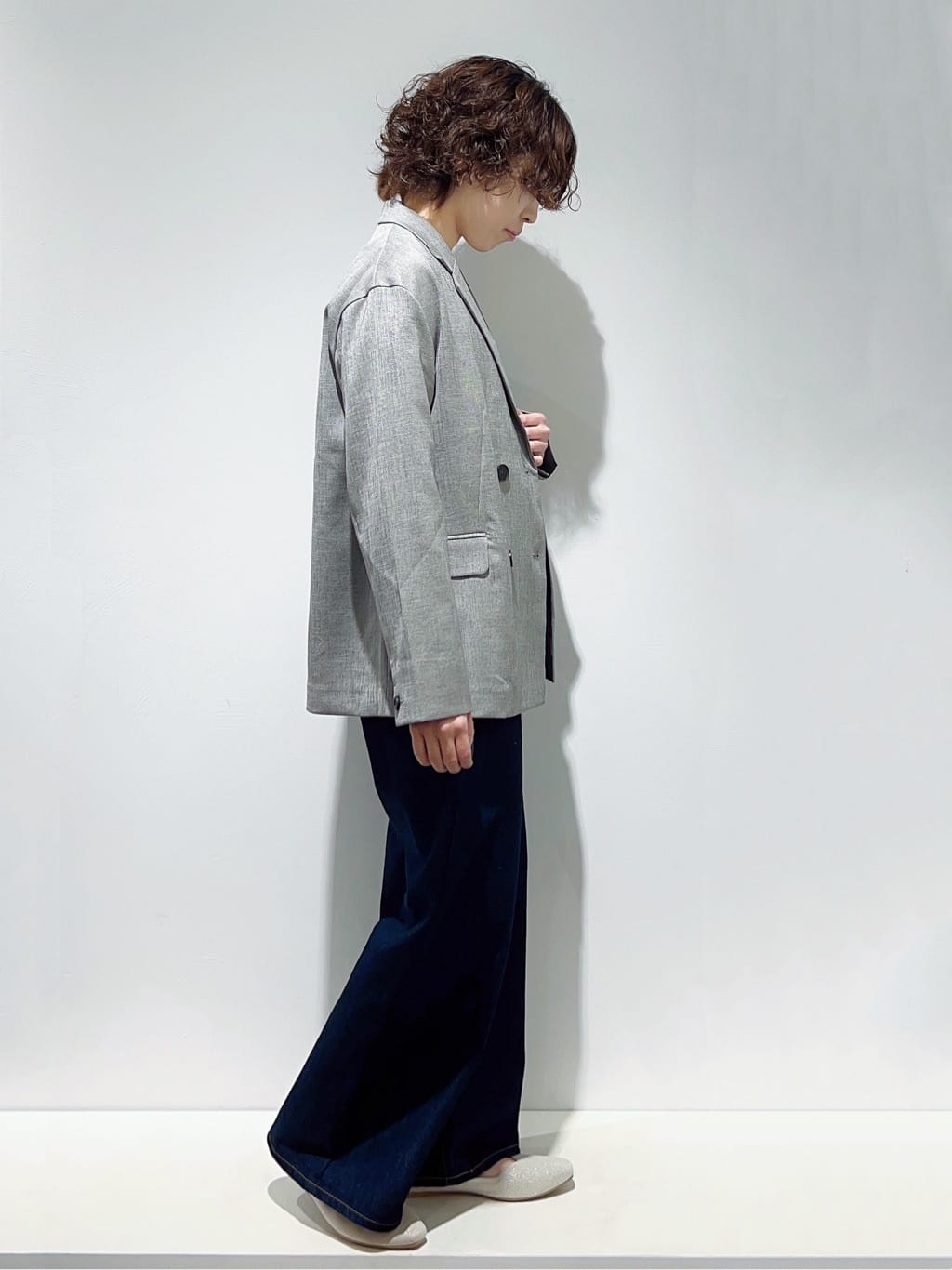 まっつんさんの「grove｜【Lee&times;grove別注】WIDE DENIM PANTS」を使ったコーディネート