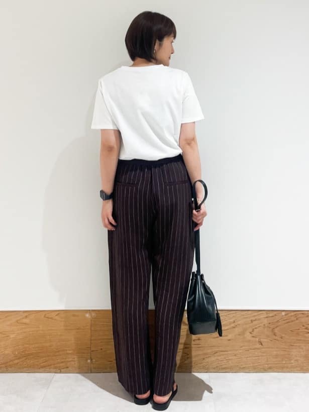 Yukinkoさんの「OPAQUE.CLIP｜◆サーフロゴTシャツ【洗濯機洗い可】」を使ったコーディネート