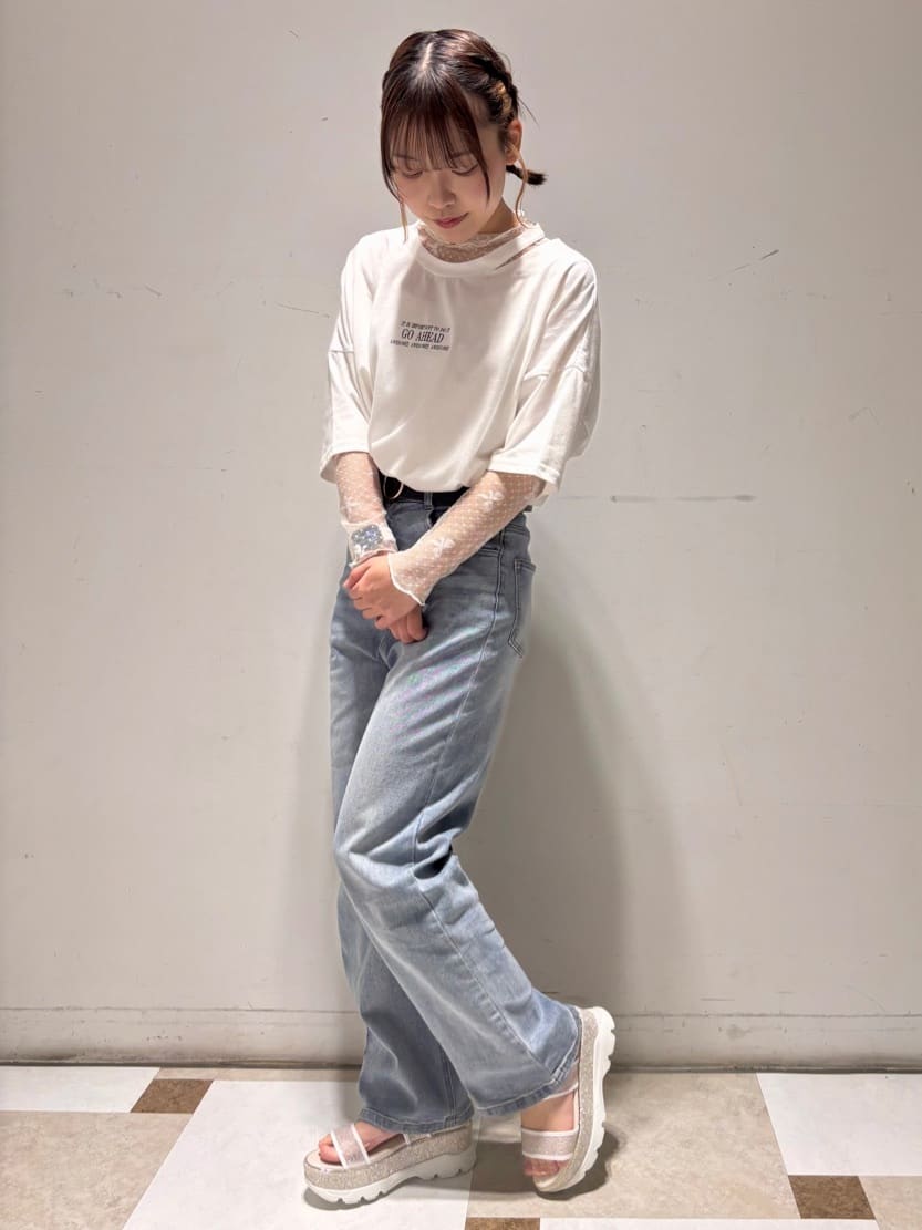 せらら⭐️さんの「ESPERANZA｜厚底ラメスポサン」を使ったコーディネート