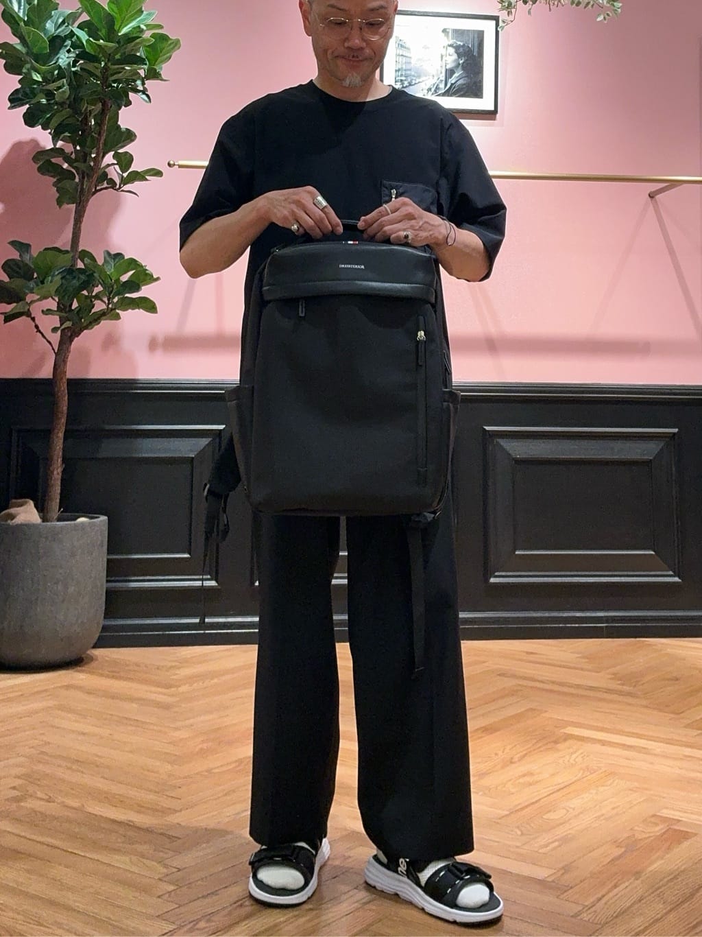 torigoeさんの「DRESSTERIOR｜【荷重軽減】サスペンション バックパック」を使ったコーディネート