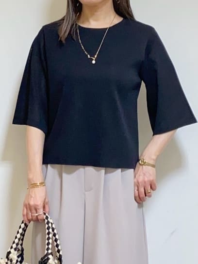 tomoさんの「UNTITLED｜◆ビッグトップネックレス」を使ったコーディネート