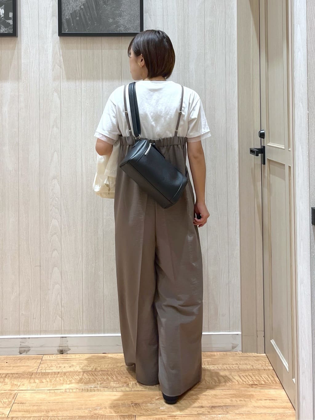 shirayuuuさんの「SHOO･LA･RUE｜◆【洗える】透かし編みニットパンプス」を使ったコーディネート