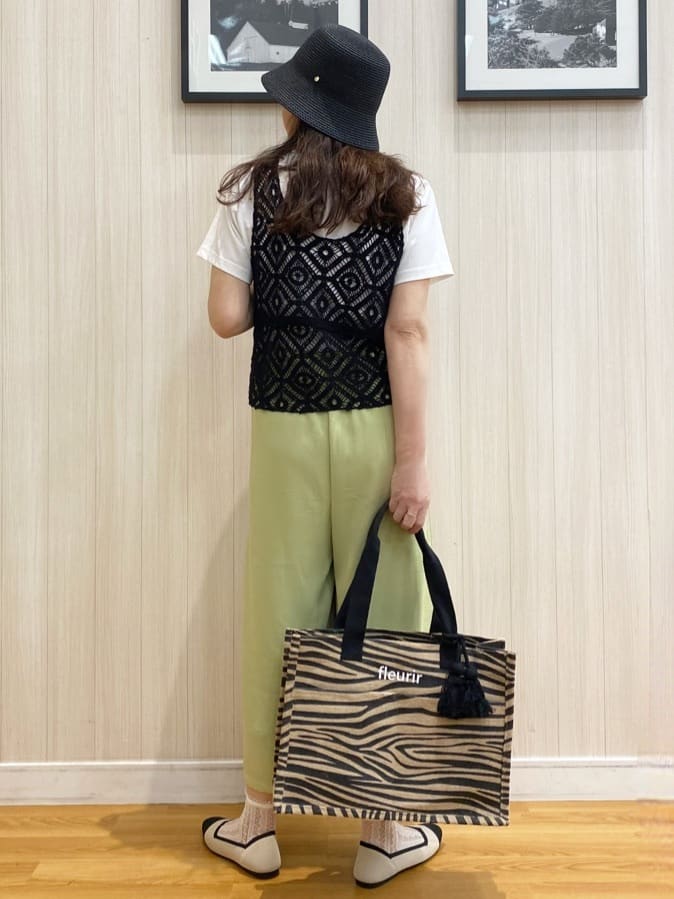 natsuさんの「SHOO･LA･RUE｜◆【高レビュー】洗えてサラサラ ニットパンプス」を使ったコーディネート
