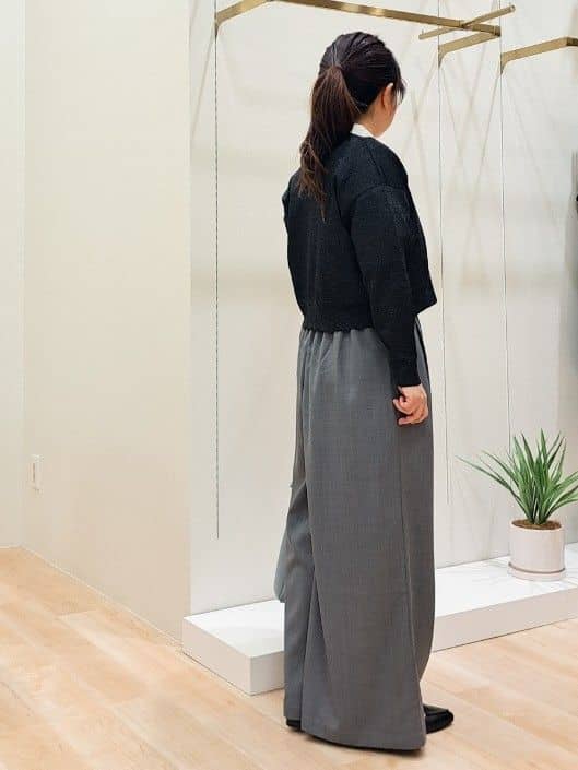 ふるさんの「grove｜メタルパーツローファーパンプス【晴雨兼用】」を使ったコーディネート