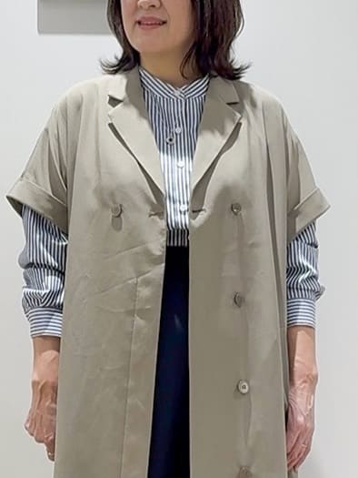 Lilyさんの「grove｜メタルパーツローファーパンプス【晴雨兼用】」を使ったコーディネート