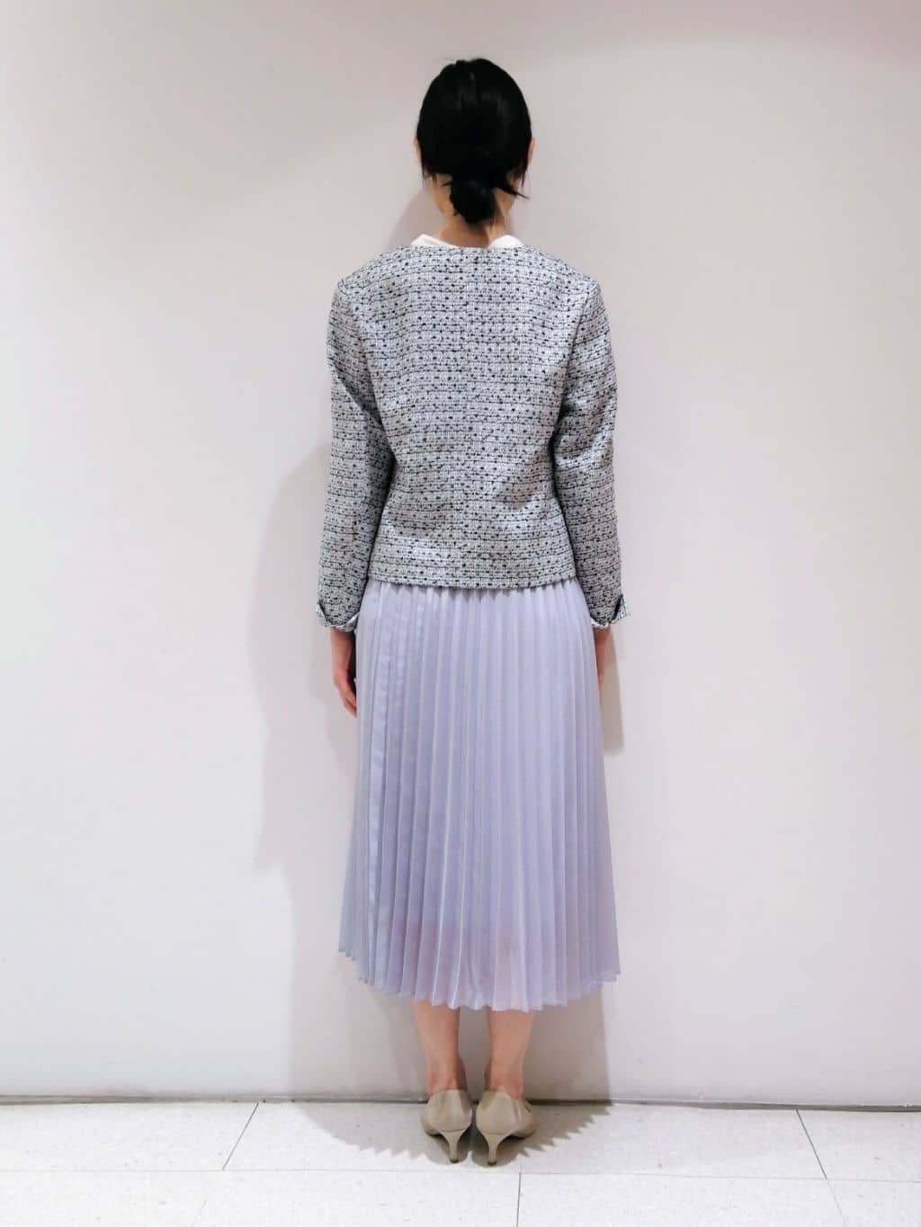 ayanoさんの「INDIVI｜◆【洗える／UVケア】ヨークフリルブラウス」を使ったコーディネート