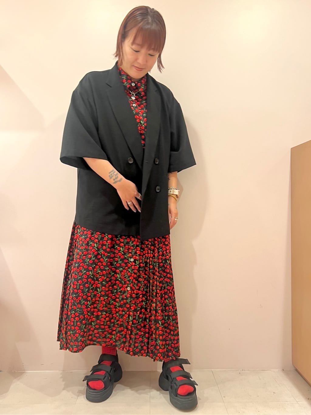 TAKAさんの「ESPERANZA｜3本ベルトスポサン」を使ったコーディネート