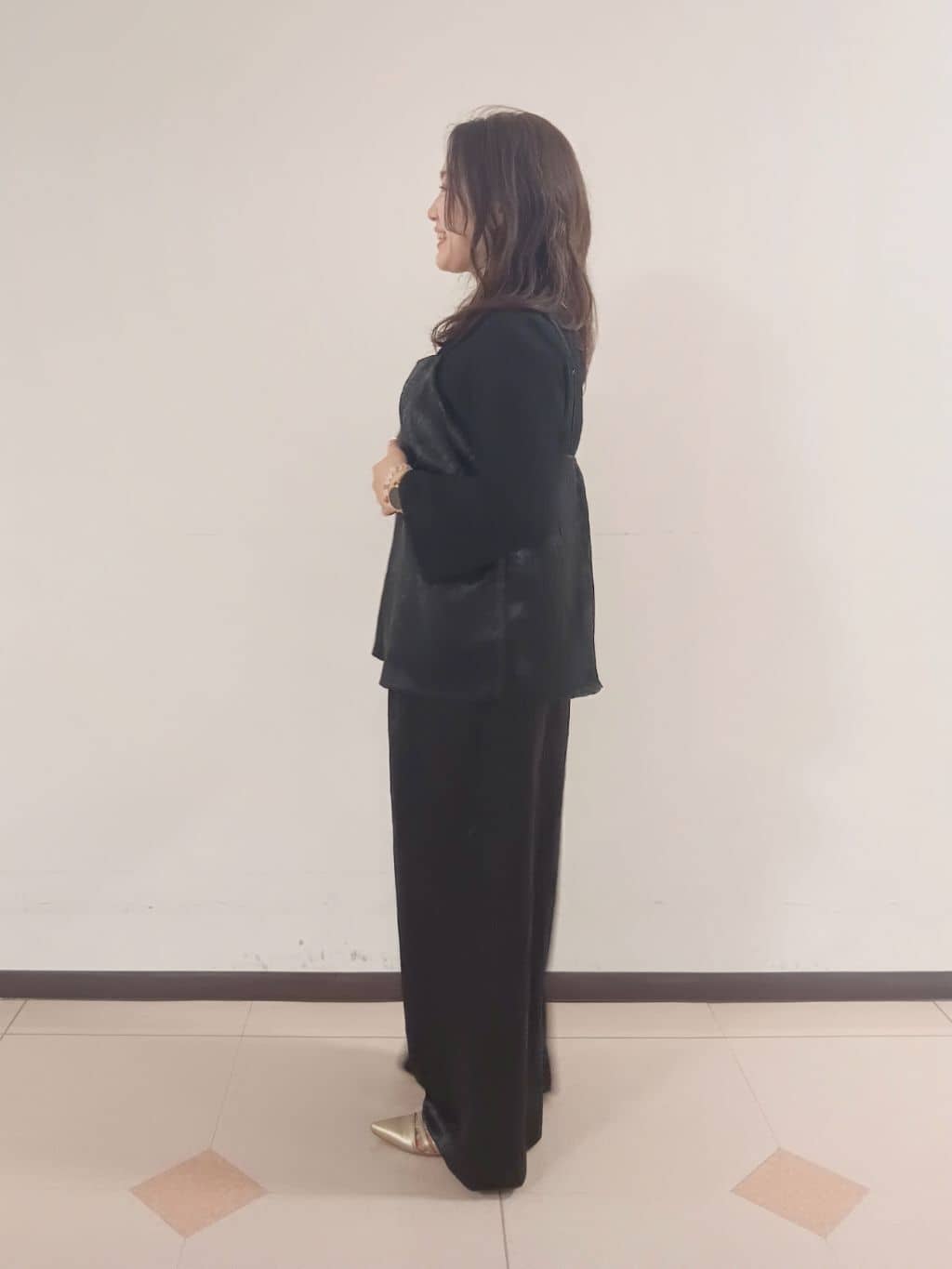 kaoさんの「INDIVI｜◆【2点セット／洗える】カセット服 キャミ＆ブラウス セットトップス」を使ったコーディネート
