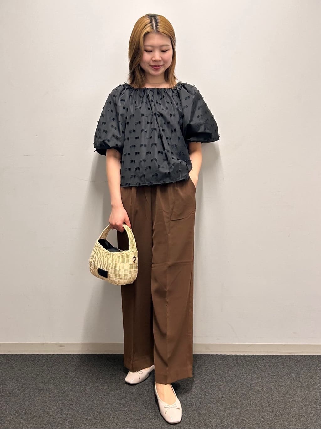 あかりさんの「index｜【定番/6color】名品フラットバレエシューズ」を使ったコーディネート